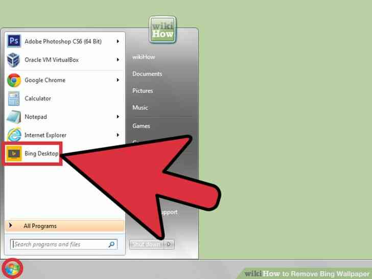 Image intitulée Supprimer Bing fond d
